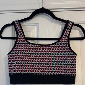 Fabletics Houndstooth Sports bra